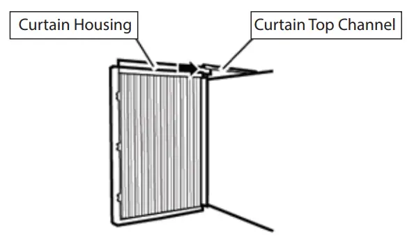 Koldfront WAC18001W Window Air Conditioner Owner's Manual - Top View