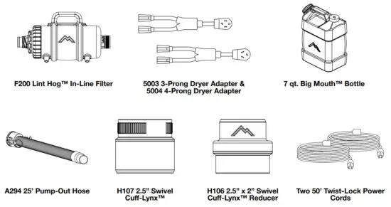 Mytee ETM LX 115 Escape Electric Truck Mount - Included