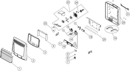 MHVFBF20NGBT - PARTS LIST 4