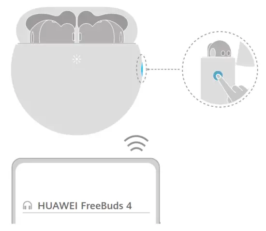 HUAWEI FreeBuds 4 True Wireless Earbuds - Parring