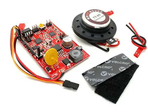 MrRCSound 614000001-0 Sound System V4.1 With TT-25 For RC Planes PRODUCT