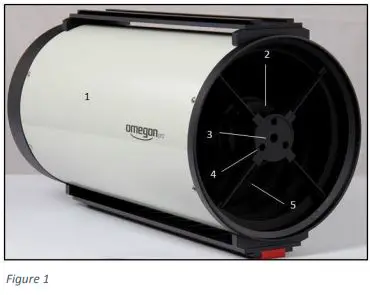 omegon Full Tube Ritchey Chretien Telescopes Instruction Manual - Figure 1