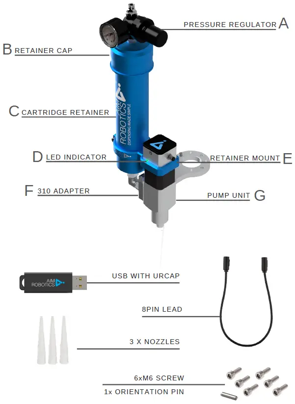 AIM ROBOTICS FD HIGH-V FD Series Fluid Dispenser-8