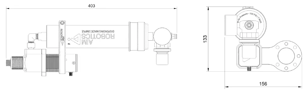AIM ROBOTICS FD HIGH-V FD Series Fluid Dispenser-9