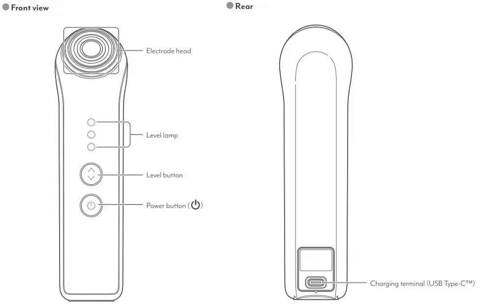 YAMAN S12-1-001E ace beauty instrument - figure 1