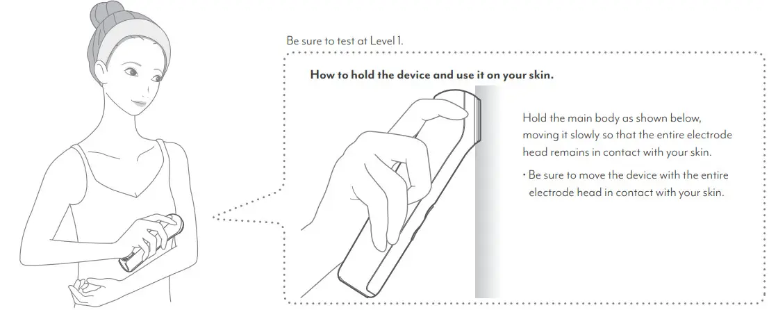 YAMAN S12-1-001E ace beauty instrument - figure 3