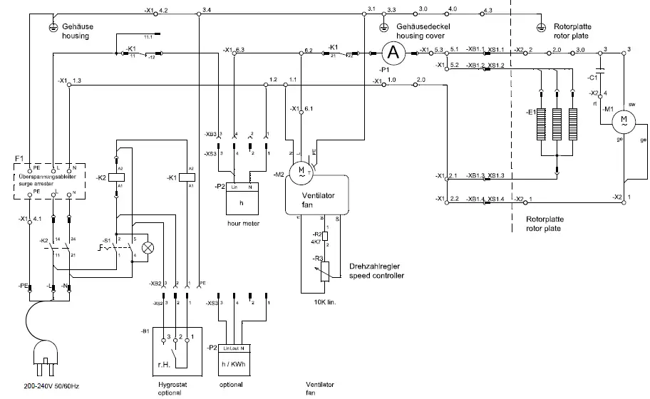 Circuit diagram TTR 300