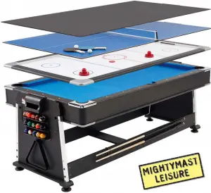 MIGHTYMAST LEISURE 7ft Revolver Multigames Table 1