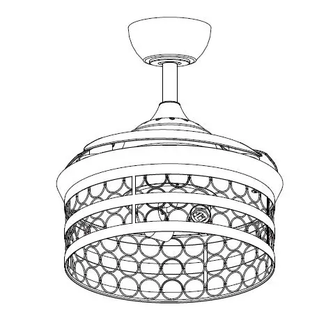 Parrot Uncle F3518110V 36-Inch Indoor Farmhouse Retracta2le Ceiling Fan28