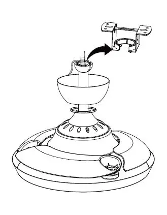 Parrot Uncle F3518110V 36-Inch Indoor Farmhouse Retractable Ceiling Fan 12