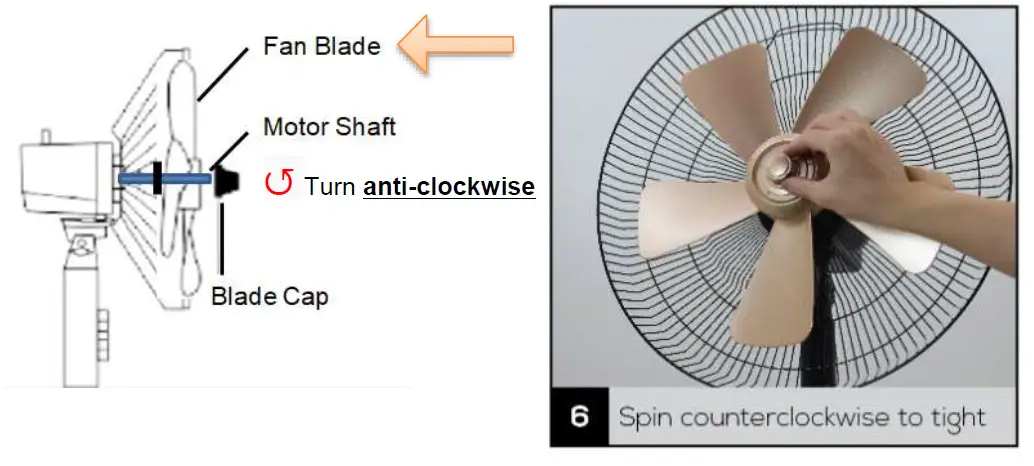 ifan IF404 9-Inch Desk Fan fig 7