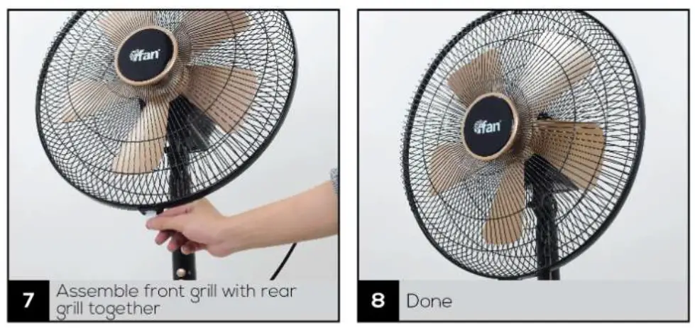 ifan IF404 9-Inch Desk Fan fig 9