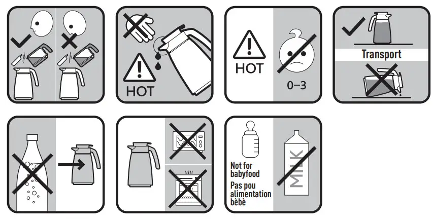 Tefal K3043114 Vacuum Jugs with Stainless Steel Liner - figure 2