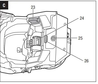 Ego Power LM1700E 56 volt lithium-ion cordless mower 3