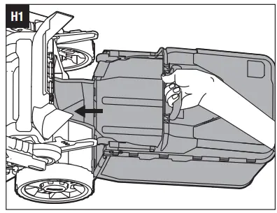 Ego Power LM1700E 56 volt lithium-ion cordless mower 8
