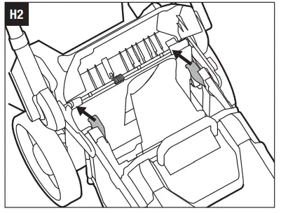 Ego Power LM1700E 56 volt lithium-ion cordless mower 9
