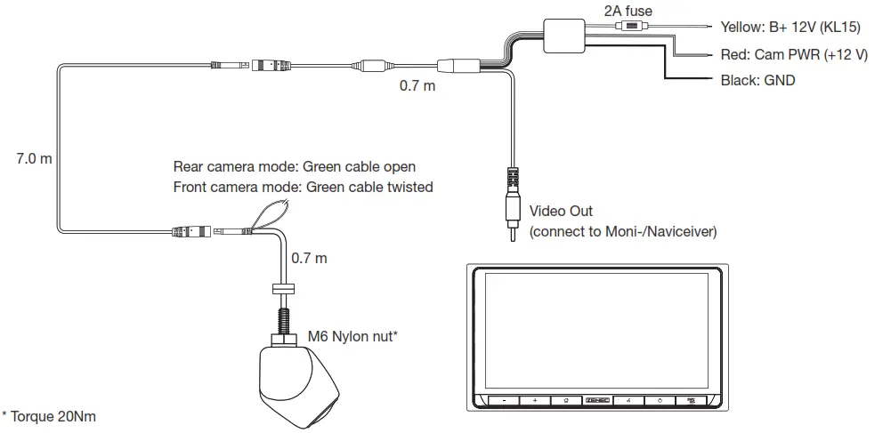 ZENEC ZE-RVC45DT REARVIEW CAMERA - fig