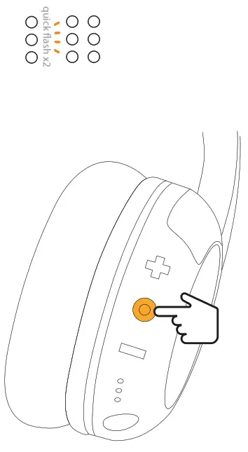 BuddyPhones Play Plus Wireless Bluetooth Headphones for Kids - Reconnect previous