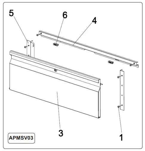 SEALEY APMSV01 Modular Flat Shelf Van Storage Unit Series - fig 3