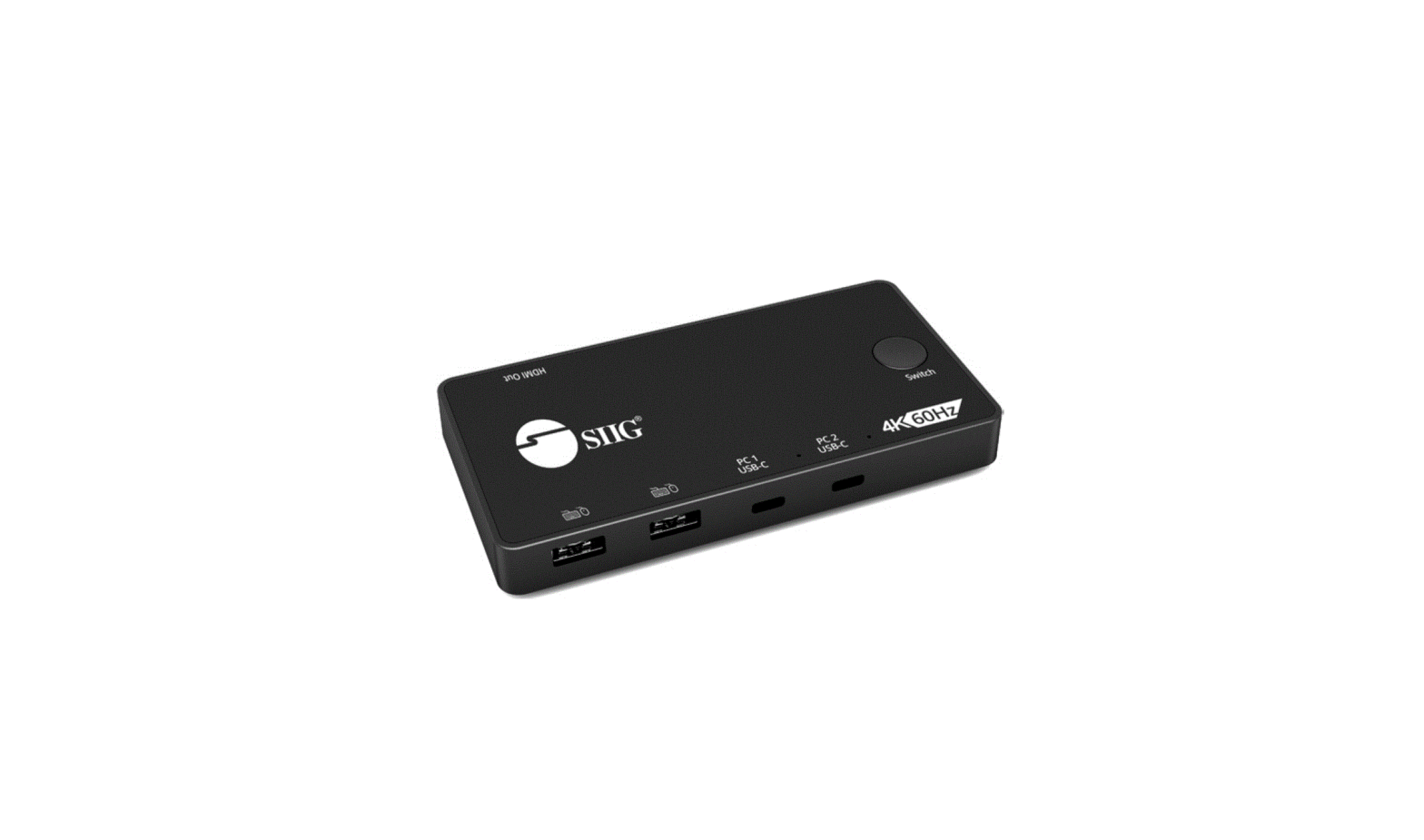 Siig Ce-kv0b11-s1 2x1 Usb-c 4k Video Kvm Switch User Guide Siig Ce-kv0b11-s1 2x1 Usb-c 4k Video Kvm Switch User Guide