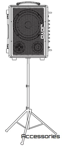 JOYO BSK 60 Acoustic Guitar Amplifier - fig6