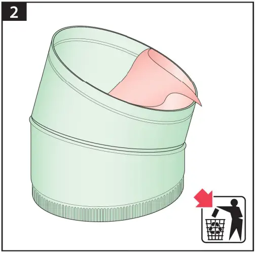 FAKRO 65091 SRK-14 SRK Elbow Extension 4