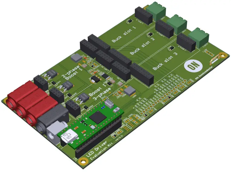 onsemi NCV78XXXGEVK LED Driver Platform Evaluation Board