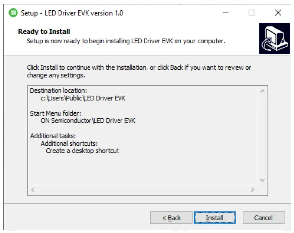 Installation of GUI SW