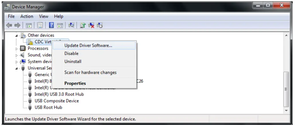 Installation of GUI SW