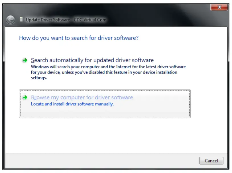 Installation of GUI SW