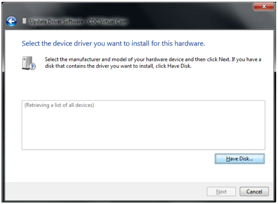 Installation of GUI SW