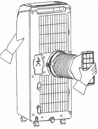 ATTACHING EXHAUST HOSE