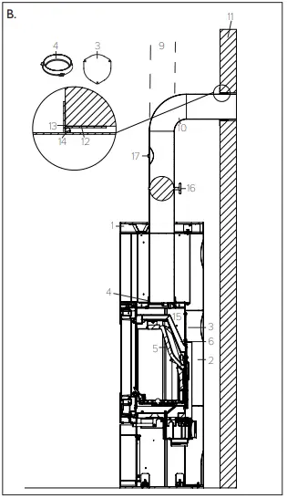 Hwam 4110 Side Glass Woodburning Stove-fig3