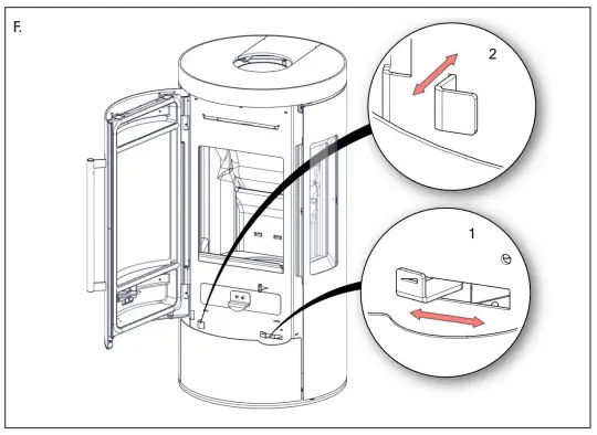 Hwam 4110 Side Glass Woodburning Stove-fig9