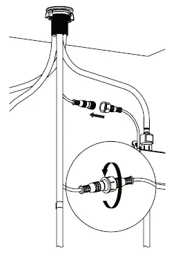 BEMIS FLOW Motion Activated Single Handle Pull Down Sprayer Kitchen Faucet-19