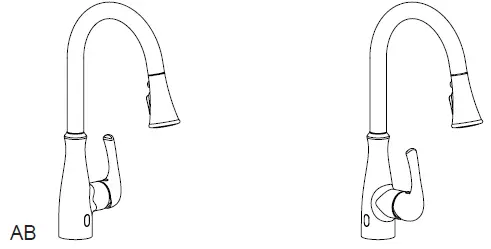 BEMIS FLOW Motion Activated Single Handle Pull Down Sprayer Kitchen Faucet-9