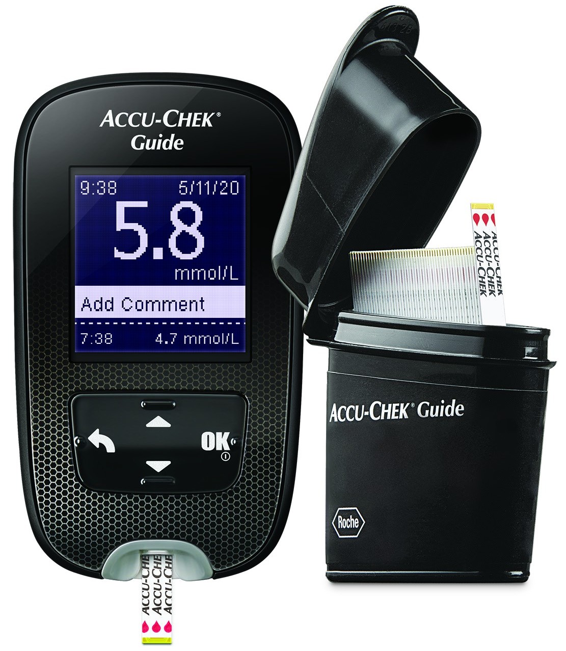 ACCU CHEK Accu Guide Blood Glucose Glucometer - Cover