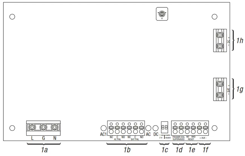 Altronix eFlow102N Series eFlow102NX8D Power Supply and Chargers - fig