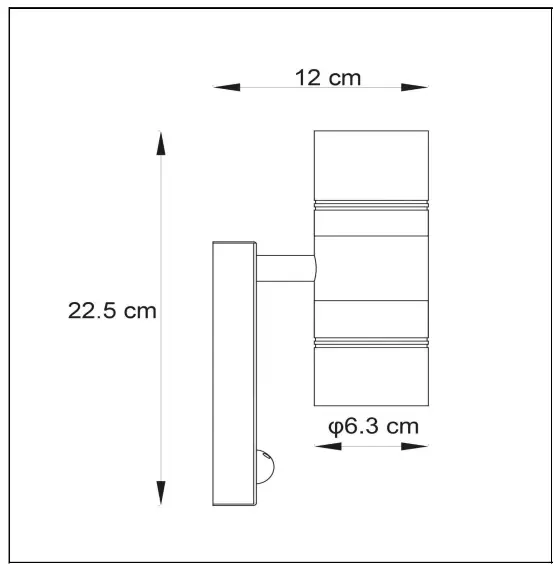 LUCIDE-14866-10-30 ARNE-LED-Outdoor-Wall-Lamp-1