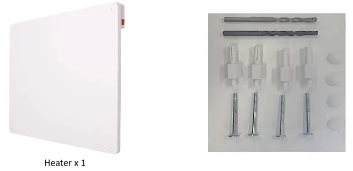 Goldair GFP210 425W Ecosave Panel Heater - fig1