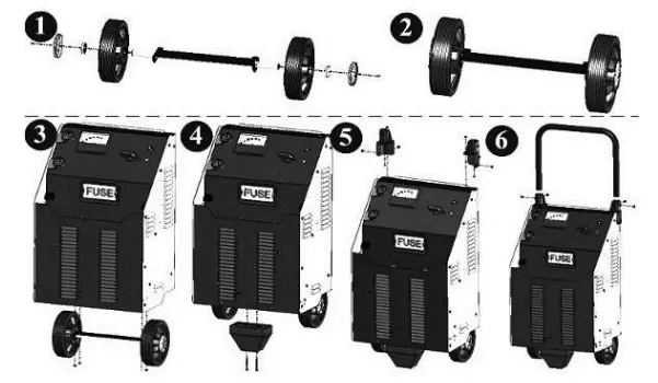 GYS NEOSTART 620 Lead-Acid Battery Charger - fig 1