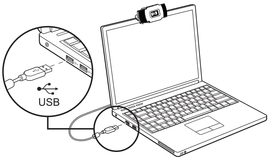 WHITE SHARK GWC-003 CYCLOPS 1080p webcamera - Fig 2