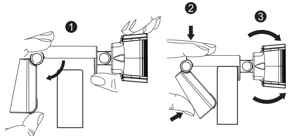 WHITE SHARK GWC-003 CYCLOPS 1080p webcamera - Fig