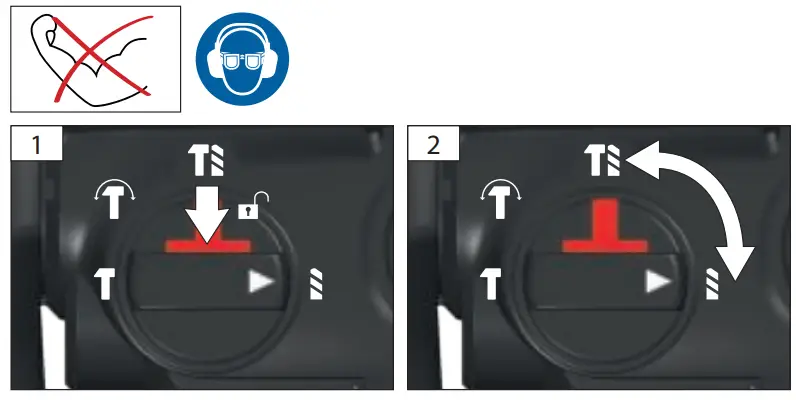 Gude KH 20 E Rotary hammer Drill - Fig13