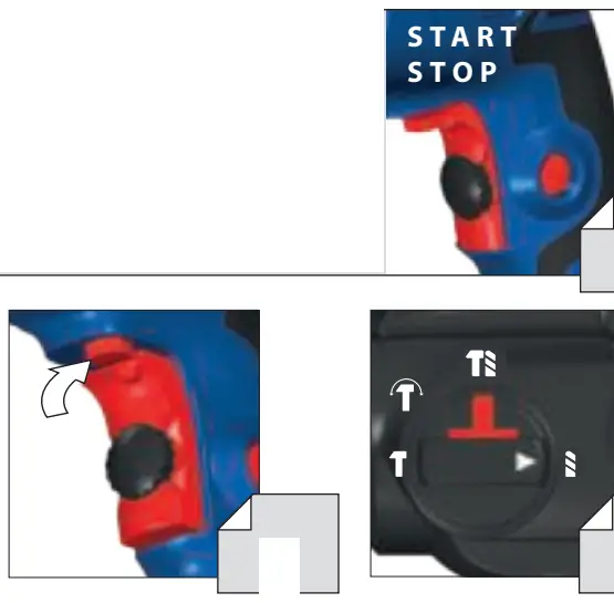 Gude KH 20 E Rotary hammer Drill - Fig4