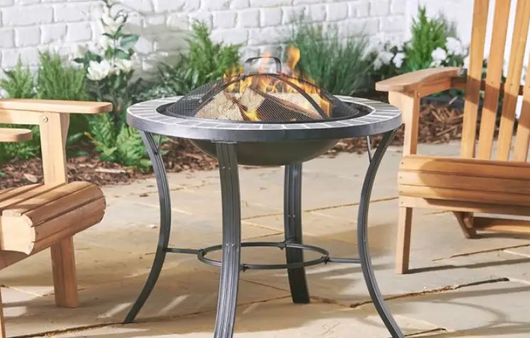 Vonhaus 2500166 Dark Grey Mosaic Fire Pit Table Instruction Manual Vonhaus 2500166 Dark Grey Mosaic Fire Pit Table Instruction Manual