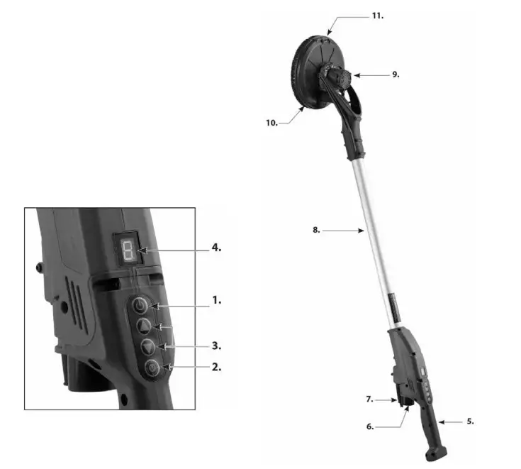 STORCH 2800 L Wall and Ceiling Sander - Figure 1
