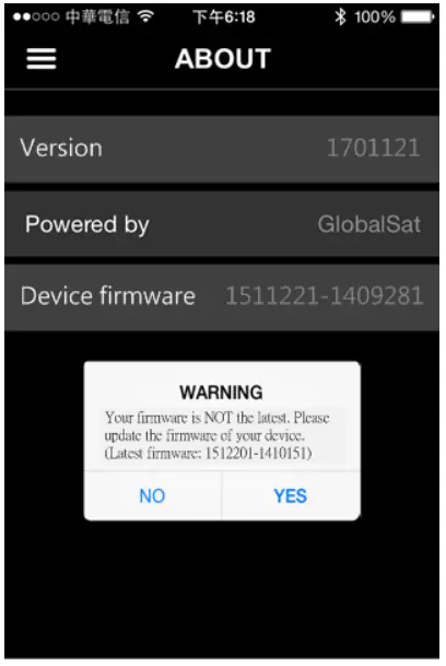 GlobalSat Globalat HR 50 Optical Heart Rate and Activity Tracking Fitness Band - Firmware Upgrade