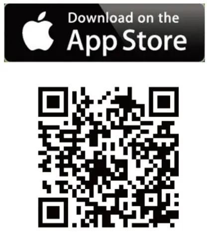 GlobalSat Globalat HR 50 Optical Heart Rate and Activity Tracking Fitness Band - QR code