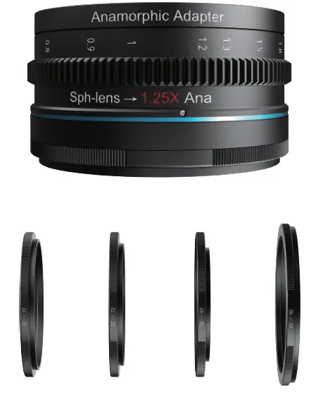 SIRUI SR-PJ125QSG 1.25x Anamorphic Adapter FIG (2)